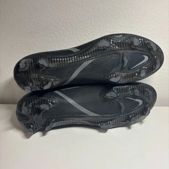 NEW NIKE Phantom GT2 Elite FG Black Iron Grey Soccer Cleats Mens Size 11.5
